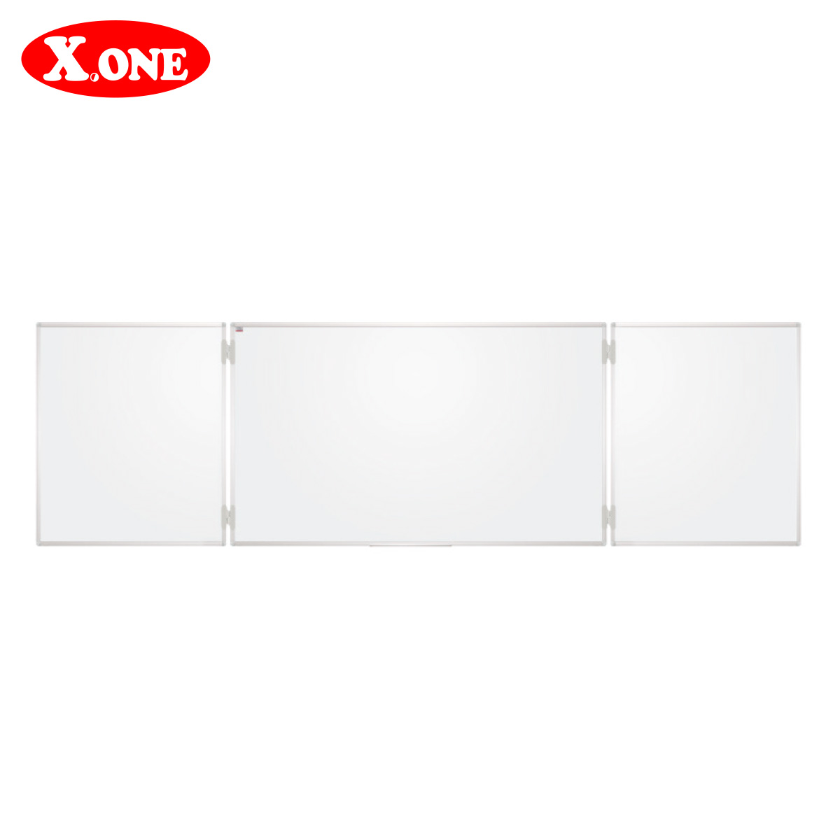 Tableau blanc triptyque magnétique 100*200/400 cm X.one TRS1020